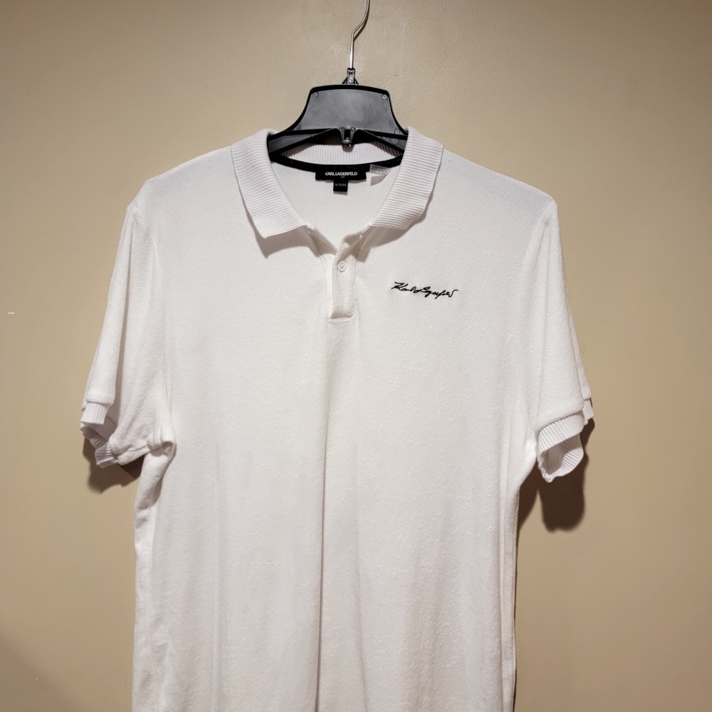 Karl Lagerfeld Fleece Polo